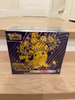 Pokemon TCG Surging Sparks Scarlet & Violet Elite Trainer Box ETB NEW SEALED - Image 1