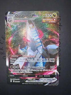 Duraludon VMAX Alternate Art Secret RARE 220/203 Pokemon TCG Evolving Skies Holo - Image 2