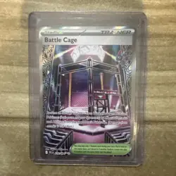 Pokemon TCG: Phantasmal Flames - Battle Cage (116/094) Full Art Ultra Rare Holo - Image 2