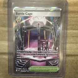 Pokemon TCG: Phantasmal Flames - Battle Cage (116/094) Full Art Ultra Rare Holo - Image 3