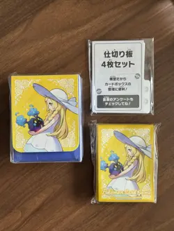 Pokemon Center Mega Brave Lillie Sleeves and Deck Box Japanese Exclusive - Image 1