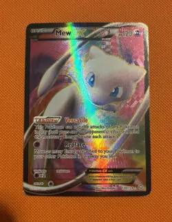 Pokemon TCG Mew EX 120/124 Full Art Ultra Rare Dragons Exalted MP - Image 1