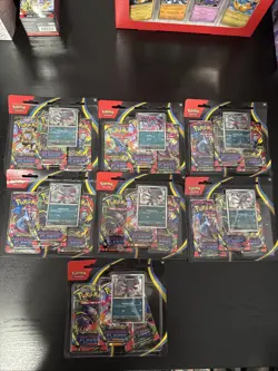 Pokemon TCG Phantasmal Flames 3-Pack Blister Lot Of 7 (21 Packs) - Image 1