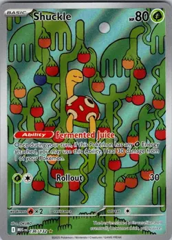 Pokemon | ME01: Mega Evolution | Shuckle - | 136/132 | NM Holo - Image 1