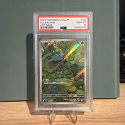 Pokemon Bulbasaur 166 Art Rare 2023 PSA 10 JP SV2A-POKEMON 151 - Image 1