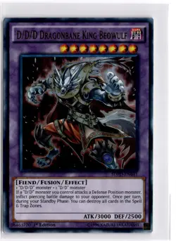 D/D/D Dragonbane King Beowulf 1st Edition Ultra Rare Structure Deck: Pendulum LP - Image 1