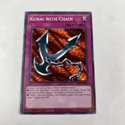 Yugioh Kunai With Chain Stas-en025 2 Player Starter Set 1st Edition Common - Image 1