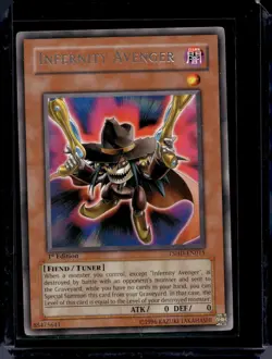Infernity Avenger TSHD-EN015 Yu-Gi-Oh! NM 1st Edition - Image 1