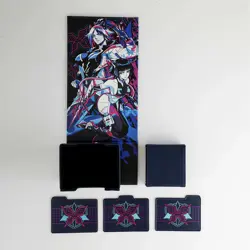Bleach Shinigami Tech Dicewinder Deck Box - Soifon & Yoruichi - Mana Moon Yugioh - Image 1