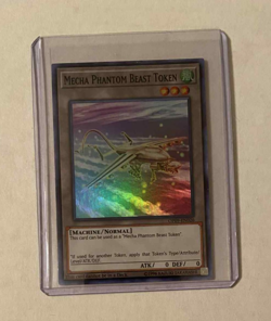 Yugioh MECHA PHANTOM BEAST TOKEN - A Dracossak - OP09-EN026 - MINT - Image 1