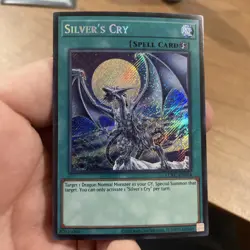 Silver’s Cry LCKC-EN034 Unlimited Secret Rare NearMint +Bonus FREE SHIPPING! - Image 1