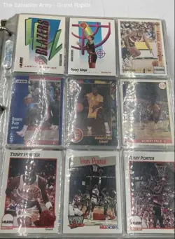 Football Sports Trading Cards In 3-Ring Hardcover Binder Lot Of Assorted - Image 5