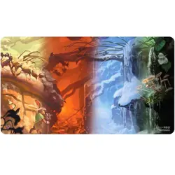 Bloomburrow magic standard card Playmat Magic Forest four seasons - Image 1