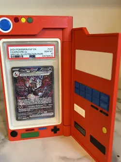 PSA Pokedex Graded Card Holder Frame/Case - Image 1
