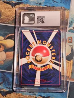 CGC 10 GEM MINT Scyther Japanese Jungle 123 Holo Pokemon Card SLAB HAS DAMAGE - Image 4