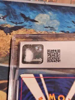 CGC 10 GEM MINT Scyther Japanese Jungle 123 Holo Pokemon Card SLAB HAS DAMAGE - Image 5
