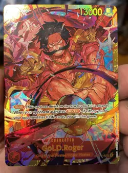 GOL D. ROGER - One Piece TCG OP09-118 - SEC Secret Rare Emperors One Piece Cards - Image 1