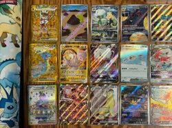 Pokemon TCG Card Lot (64 Cards + 2 Gaming Pads & more!) Illustration Rare EX - Image 2