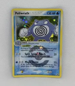 POLIWRATH 11/112 EX FireRed & LeafGreen REVERSE HOLO RH Pokemon TCG card NM-MINT - Image 1