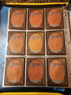 Vintage Magic The Gathering Binder Collection Card Lot MTG 1993-2003 Rares - Image 2