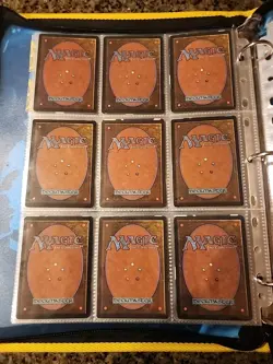 Vintage Magic The Gathering Binder Collection Card Lot MTG 1993-2003 Rares - Image 4