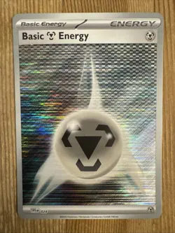 Metal Energy Reverse Holo - Black Bolt/White Flare - Pokemon Card TCG 2025 NM - Image 1