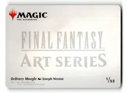Delivery Moogle Art Card (Gold-Stamped Planeswalker Symbol) Art Series NM - Image 2