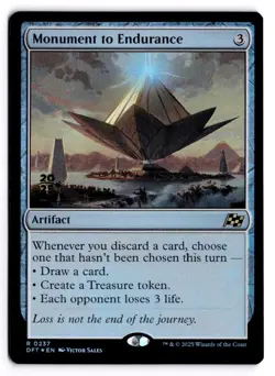 Monument to Endurance 237 Prerelease Cards NM FOIL - Image 1