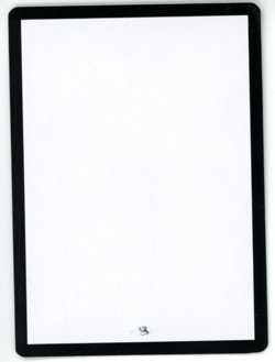 MTG - Blank Card Misprint - Rare Stamp Double Misprint - Image 1