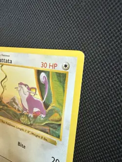 Pokemon Rattata 61/102 1st Edition Shadowless Base Set Card Unplayed Near Mint - Image 3
