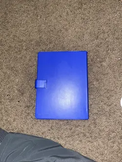 Vintage 1999 Pokemon Charmander Blue 4 Pocket 30 Page Trading Card Binder Rare - Image 2