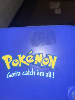 Vintage 1999 Pokemon Charmander Blue 4 Pocket 30 Page Trading Card Binder Rare - Image 4