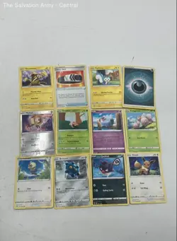 Pokemon Multicolor English Mixed Rarities Trading Cards With Tin Box - Image 2