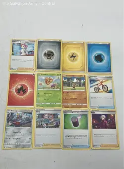 Pokemon Multicolor English Mixed Rarities Trading Cards With Tin Box - Image 4