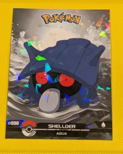 Shellder & Cloyster - Cracked Ice Holo - Crystal Dark Black 2025 - Pokemon Card - Image 3