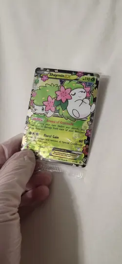 Pokemon 2016 Shaymin EX Black Star Promo Card XY148 New Sealed - Image 1