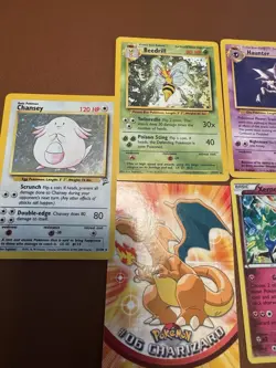 Vintage Holo Rare Pokemon Card Lot WOTC Era 1999 Fossil Base 2 Base Charizard - Image 2