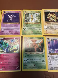 Vintage Holo Rare Pokemon Card Lot WOTC Era 1999 Fossil Base 2 Base Charizard - Image 3