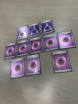 Lot of 11 Pokemon TCG Psychic Energy Halo Cards - NM - Image 2