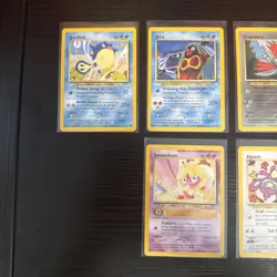 Pokemon TCG Neo Revelations Non-Holo Card Lot Of 8 LP-MP - Image 2