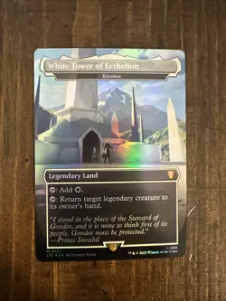 White Tower of Ecthelion Karakas #367 Lord of the Rings LTC Magic MTG Card Foil - Image 1