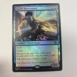 Faerie Mastermind LP FOIL March of the Machine MOM 58 MTG Draw More Cards! - Image 1