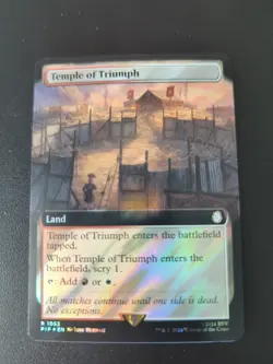 Temple of Triumph X1 EXTENDED SURGE-NM/M- Universes Beyond: Fallout - Image 1