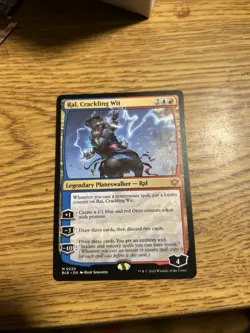 Ral, Crackling Wit Bloomburrow Regular NM-M Unplayed MTG - Image 1