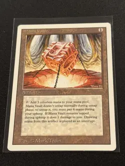 Revised Mana Vault MTG Magic the Gathering NM - Image 1