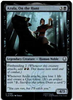 Azula, On the Hunt Foil U Avatar: The Last Airbender 85 NM TLA - Image 1