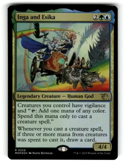 Inga and Esika Promo Pack: March of the Machine 229 LP FOIL - Image 1
