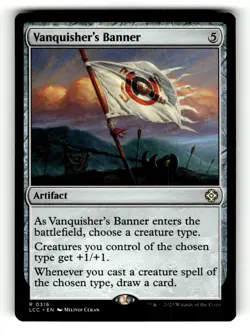 Vanquisher's Banner Commander: The Lost Caverns of Ixalan 316 Near Mint - Image 1