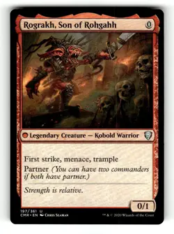 Rograkh, Son of Rohgahh Commander Legends 197 Near Mint - Image 1
