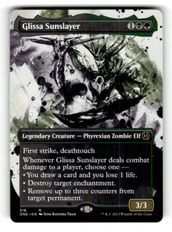 Glissa Sunslayer (Showcase) Phyrexia: All Will Be One 318 Near Mint 2 - Image 1